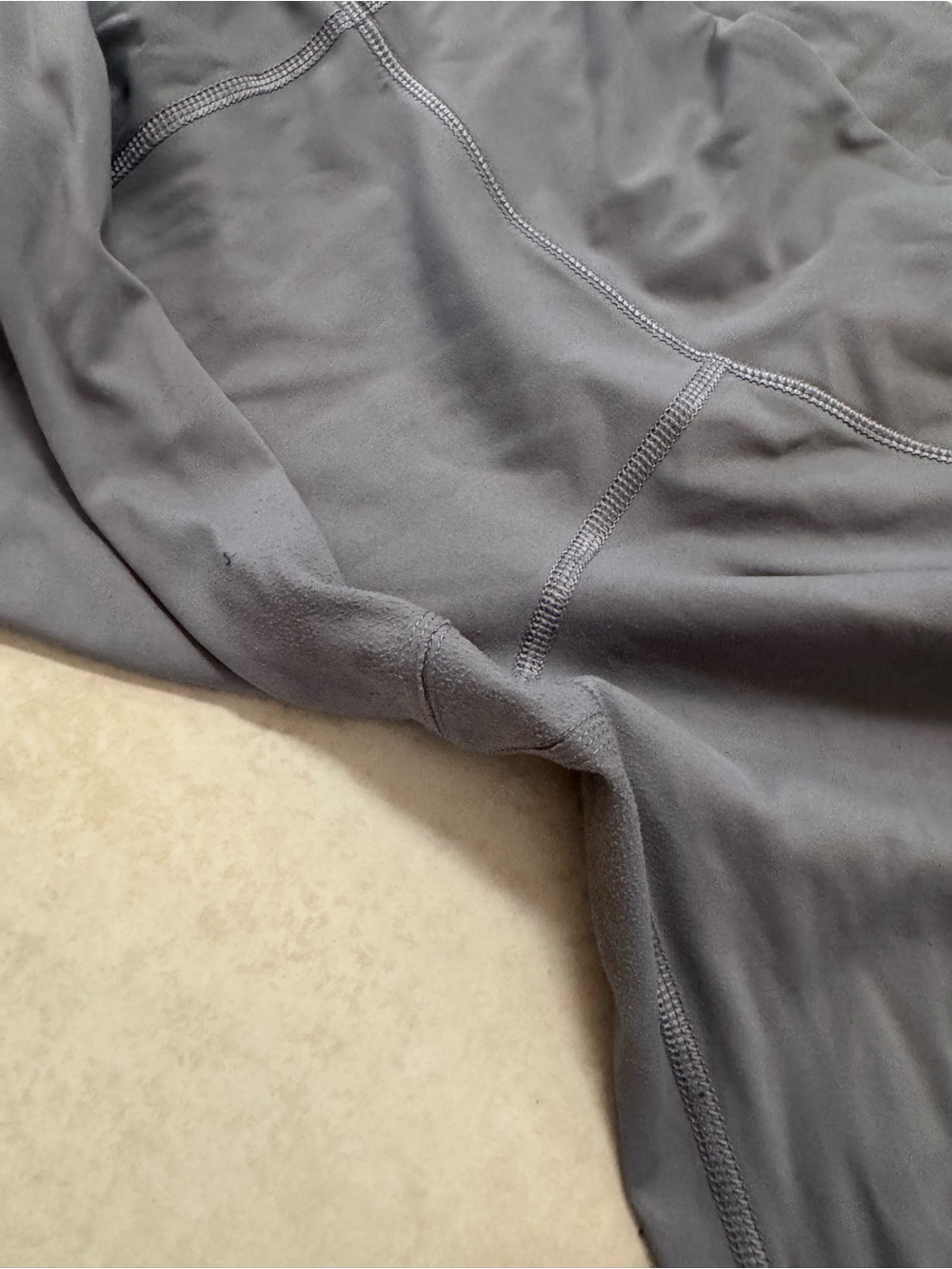 lululemon athletica Charcoal Gray Performance Leggings - Picture 5 of 6